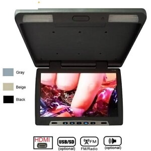 oX 15.6C` [t }Eg LCD j^[ tbv _E LCD j^[ Kp: DVD HDMI/MP5/FM/Xs[J[ ubN`x[W AL-LL-7485 AL Car parts