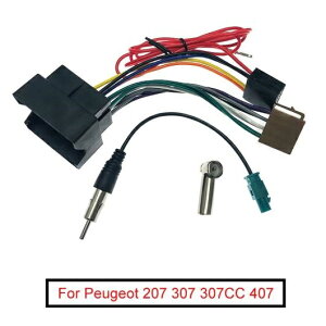�X�e���I �I�[�f�B�I ISO �z�� �n�[�l�X �P�[�u�� �K�p: �v�W���[/PEUGEOT 207 307 307CC 407 �K�p: �V�g���G��/CITROEN C2 C5 ���W�I �A���e�i ���C���[ �A�_�v�^ AL-LL-7904 AL Car parts