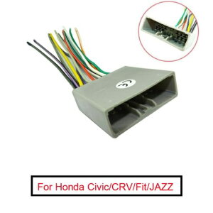 1ピース CD プレーヤー ラジオ オーディオ ステレオ 配線 ハーネス アダプタ プラグ 適用: ホンダ 06-08/シビック/フィット/CRV/アキュラ/ACURA AL-LL-8068 AL Car parts