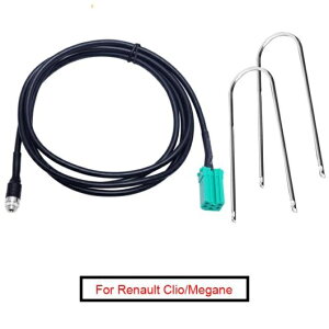 1�Z�b�g �I�[�g �~�j/MINI�iBMW�j ISO 6PIN 3.5mm ���X �W���b�N AUX �P�[�u�� �����[�o�� �L�[ �K�p: ���m�[/RENAULT OEM ���W�I ���C���[ �A�_�v�^ AL-LL-8302 AL Car parts