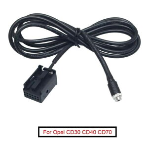 CD ���W�I MP3 �I�[�f�B�I ���X �W���b�N AUX-IN �A�_�v�^ �P�[�u�� �K�p: �I�y��/OPEL CD30 CD40 DVD 90 �i�r 12-�s�� �|�[�g AUX ���C���[ �P�[�u�� AL-LL-8324 AL Car parts