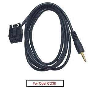 1�s�[�X 12PIN �A�E�f�B/AUDI ���W�I 3.5mm AUX-IN �A�_�v�^ �P�[�u�� �K�p: �I�y��/OPEL CD30 MP3 CDC40 CD70 �i�r DVD90 �i�r AUX ���C���[ AL-LL-8353 AL Car parts