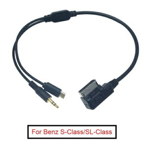1s[X I[fBI ~[WbN AMI/MDI C^[tF[X 3.5mm IX }CN USB AUX P[u Kp: ZfX xc C[ A_v^ AL-LL-8548 AL Car parts