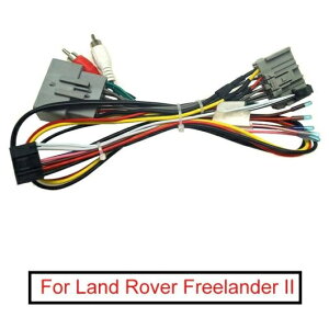 オーディオ CD/DVD プレーヤー 16PIN パワー ケーブル アダプタ 適用: ランド ローバー/ROVER フリーランダー II ラジオ 配線 ハーネス AL-LL-8602 AL Car parts