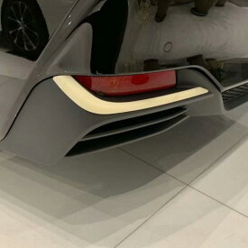 適用: トヨタ アヴァロン 2019 2020 XLE ハイブリッド XX50 ABS クローム リア リフレクター フォグライト ランプ カバー ステッカー 装飾 トリム アクセサリー AL-MM-2682 AL Exterior parts for cars