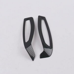 適用: トヨタ CHR C-HR 2017 2018 2019 2020 カーボンファイバー インテリア エアコン 吹き出し口 カバー トリム ステッカー アクセサリー ABS カーボンファイバー AL-MM-2810 AL Interior parts for cars