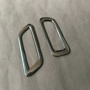 適用: トヨタ ノア ヴォクシー 80シリーズ 2014-2018 インテリア フロント ドア ハンドル カバー トリム ドア ボウル ステッカー 装飾 アクセサリー 右ハンドル用 ブラック〜鏡面シルバー AL-MM-292