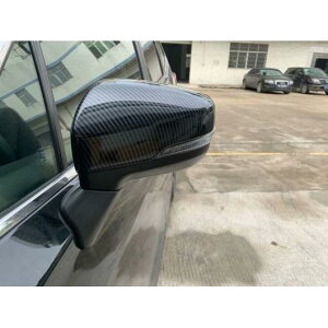 適用: スバル フォレスター SK 2018 2019 2020 アクセサリー ABS クローム ドア サイド ミラー カバー トリム リア ビュー キャップ オーバーレイ モールディング ガーニッシュ カーボン・クローム