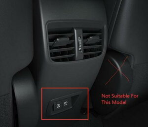 AL 適用: トヨタ カローラ クロス 2020 2021 ABS リアシート 通気口 カバー トリム AC 吹き出し口 フレーム カバー ステッカー インテリア アクセサリー AL-MM-3898