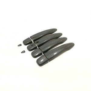 �J�[�{���t�@�C�o�[ ABS �A�E�g�T�C�h �h�A �n���h�� �ی� �J�o�[ �I�[�g �X�e�b�J�[ �K�p: ���Y �L���V���J�C 2017 2018 2019 �V���o�[�E�J�[�{�� AL-MM-4714 AL Exterior parts for cars