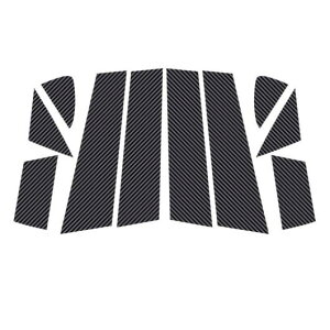 10�s�[�X �J�[�{���t�@�C�o�[ �~���[ �E�C���h�E �s���[ �J�o�[ �X�e�b�J�[ �g���� �K�p: �}�c�_ �X�g���b�v �X�e�b�J�[ MAZDA6 �A�e���U 2019 2020 10�s�[�X AL-MM-4865 AL Exterior parts for cars