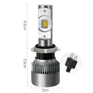 �w�b�h���C�g �o���u LED �K�p: �V�{���[/CHEVROLET �G�s�J TOSCA 2005-2013 6000K 10000lm �z���C�g ���C�g �I�[�g 2�s�[�X ���[�r�[�� H7�E�n�C�r�[�� H1 AL-KK-0606 AL Car parts