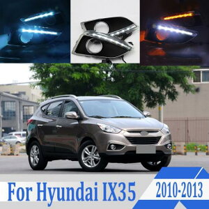 2s[X DRL Cg v Kp: q_C//HYUNDAI IX35 2010-2013 LED tHOv 6000K zCg ^[ CG[ u[ AL-KK-0564 AL Car parts