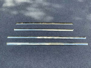 適用: メルセデスベンツ GLS-クラス X167 GLS350 450 580 2020 ABS クローム サイド ドア ボディ トリム AL-KK-1040 AL Exterior parts for cars