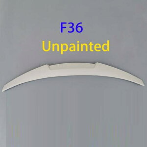 F32 F33 F36 ABS プラスチック リア ウイング リップ スポイラー 適用: BMW 4シリーズ F32 F33 F36 2014-2020 F32 未塗装〜F36 未塗装 AL-MM-7995 AL Exterior parts for cars