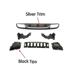 63 AMG fBt[U[ GL][Xg `bv Kp: ZfXExc W205 C205 N[y 2hA C200 C300 C43 AMG ubN C `bvEVo[ C ubN `bv AL-MM-8191 AL Exterior parts for ca