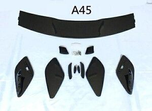 Kp: ZfXExc A NX W176 A160 A180 A200 A250 A45 AMG 5-hA nb`obN 2013-2018 ABS vX`bN A X|C[ ECO gN Jo[ ubN AL-NN-0589 AL Exterior parts for cars