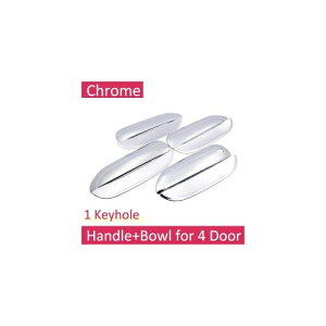 �N���[�� �n���h�� �J�o�[ �g���� �K�p: �z���_ �t�B�b�g �W���Y MK1 2001 2002 2003 2004 2005 2006 2007 �X�e�b�J�[ �L���b�v �n���h���{�E�� 4�h�A AL-NN-2371 AL Exterior parts for cars