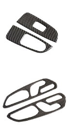 リアル カーボンファイバー 適用: メルセデス・ベンツ V クラス W447 V260 2015-2020 インテリア モールディング トリム ウインドウ ガラス リフト スイッチ モデル A・モデル B AL-NN-6006 AL Interior parts for cars