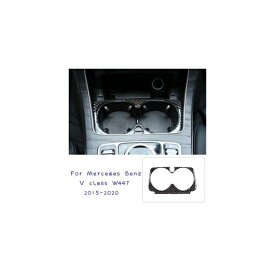 リアル カーボンファイバー インテリア モールディング トリム ドア パネル ギア シフト ガラス リフト 適用: メルセデス・ベンツ V クラス W447 V250 V260 2015-2020 1 AL-NN-6011 AL Interior parts for cars