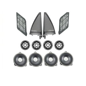 適用: BMW X3 G01 スピーカー ミュージック サウンド ホーン ハイ 周波数 HIFI ツイーター ミッドレンジ イン 8インチ サブウーファー スピーカー カバー G01 8スピーカー 4カバー 12V AL-NN-9279 AL Car pa