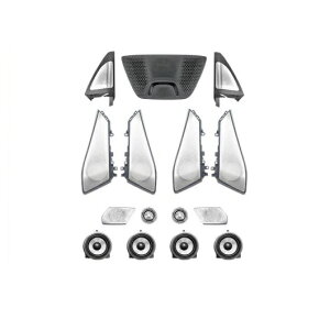 適用: BMW X5 G05 X7 スピーカー フロント リア ドア ツイーター ルミナス ナイト ライト トリム サブウーファー オーディオ スピーカー ホーン LED カバー X5X7 6スピーカー 9カバー 12V AL-NN-9280 AL Car