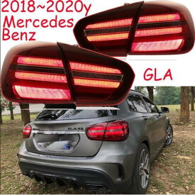 バンパー テールライト GLA テールライト+ウインカー+ブレーキ+リバース 2018-2020 LED テールランプ 適用: リア ライト フォグ レッド メルセデス ベンツ 2018-2020 GLA AL-OO-0015 AL Car light