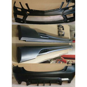 W212 ���� ���h�� �{�f�B �L�b�g �t�����g ���A �o���p�[ �T�C�h �X�J�[�g �K�p: �x���c W212 E200 E260 E300L 2009-2013 1�Z�b�g AL-OO-2365 AL Exterior parts for cars