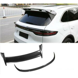 ABS ペイント カーボンファイバー リア テール ウイング トランク リップ スポイラー 適用: ポルシェ/PORSCHE カイエン 2018 2019 2020 2021 タイプ004 ABS カーボンファイバー AL-OO-2894 AL Exterior parts for ca