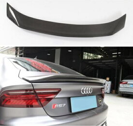 リアル カーボンファイバー リア ウイング トランク リップ テール スポイラー 適用: アウディ/AUDI A7 S7 RS7 Sライン 2012 2013 2014 2015 2016 2017 2018 AL-OO-3136 AL Exterior parts for cars