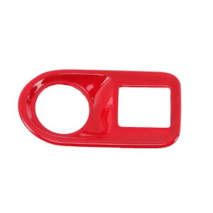 アクセサリー 適用: ポルシェ/PORSCHE カイエン 2018 2019 ABS レッド インテリア ダッシュボード サイド フロント ダッシュボード 装飾 フレーム スタイリング タイプ1 AL-OO-3713 AL Exterior parts for cars