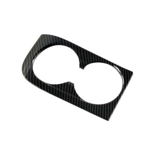 適用: メルセデス・ベンツ C クラス W206 セダン 2022 カーボンファイバー エア AC 吹き出し口/フロント カップホルダー/サイド ドア ステレオ スピーカー アクセサリー フロント カップ AL-OO-3764