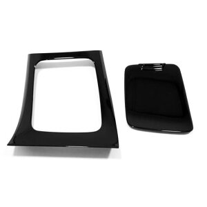 �R���\�[�� �M�A �p�l�� �t���[�� �J�o�[ �g���� �X�e�b�J�[ �C���e���A �A�N�Z�T���[ �K�p: �����Z�f�X-�x���c C-�N���X W206 C180 C200 C300 2021 2022+ �u���C�g�u���b�N AL-OO-4795 AL Car parts