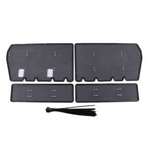 適用: トヨタ ランドクルーザー プラド J150 2009-2020 フロント グリル ネット 防虫 ダスト ごみ プルーフ インナー カバー 2018-2020 AL-OO-4937 AL Exterior parts for cars