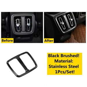 �K�p: �{���{/VOLVO XC40 2018-2022 �X�e�����X �X�`�[�� ���A �G�A AC �R���f�B�V���� �����o���� �p�l�� �t���[�� ���� �J�o�[ �g���� �u���b�N �͗l�E�J�[�{���� AL-OO-5073 AL Interior parts for cars