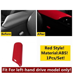 レッド アクセサリー ダッシュボード エア AC ギア ヘッド ハンドル ボウル アームレスト ボックス ウインドウ リフト パネル カバー トリム 適用: トヨタ C-HR CHR 2016-2022 タイプD AL-OO-5154 AL Inter