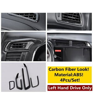 インナー ドア ハンドル ボウル/フロント エア AC 吹き出し口 カバー トリム インテリア キット アクセサリー 適用: ホンダ フィット ジャズ 2014-2019 タイプF AL-OO-5433 AL Exterior parts for cars