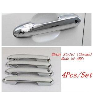 アウトサイド ドア ハンドル キャッチ キャップ ABS クローム/カーボン調 カバー トリム 適用: トヨタ RAV4 RAV 4 XA50 2019-2022 B クローム AL-OO-5543 AL Exterior parts for cars