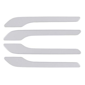 適用: テスラ/TESLA モデル 3 Y 2017-2020 2021 2022 MODEL3 ABS ドア ハンドル カバー トリム プロテクター ステッカー ABS アクセサリー ブラック〜カーボン調 AL-OO-6427 AL Exterior parts for cars