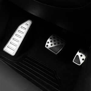 �A���~ �A�N�Z�� �u���[�L �y�_�� ���X�g �t�b�g �y�_�� �J�o�[ �K�p: �W�[�v/JEEP �R���p�X 2017 2018 2019 2020 ���l�Q�[�h 2015-2020 �A�N�Z�T���[ ���l�Q�[�h AT 3�s�[�X AL-OO-6561 AL Interior parts for cars