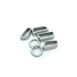 �K�p: �g���^ C-HR CHR 2020 2021 �C���e���A �A�N�Z�T���[ ABS �J�[�{�� �J�[�V�[�g �A�W���X�^�[ �X�C�b�` �J�o�[ �g���� �X�e�b�J�[ 6�s�[�X ���b�h�E�V���o�[ AL-OO-6896 AL Interior parts for cars