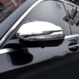 ABS クローム バックミラー サイド ミラー カバー キャップ ランプ ライト カバー 適用: メルセデス ベンツ GLE W167 2020 AL-OO-7731 AL Exterior parts for cars