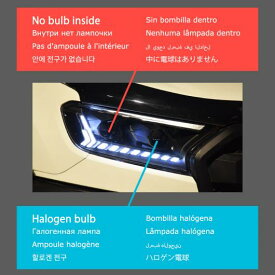 ヘッド ランプ 適用: フォード/FORD レンジャー LED ヘッドライト 2016-2020 ヘッドライト レンジャー DRL ウインカー ハイ ビーム エンジェル アイ プロジェクター レンズ バルブなし AL-OO-8044 AL Car light