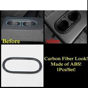 適用: フォルクスワーゲン/VOLKSWAGEN T-ROC 2018-2021 カーボンファイバー アクセサリー ステアリング ホイール ピラー A スピーカー ドリンクホルダー ギア パネル カバー トリム タイプH・タイプI