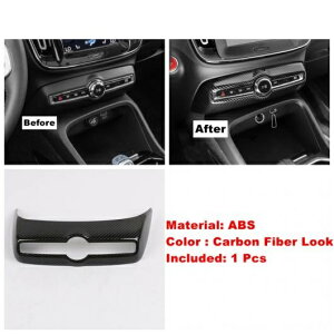 ���� �X�^�C�����O �t���[�� �K�p: �{���{/VOLVO XC40 2019-2022 �G�A AC/�w�b�h ���C�g �J�o�[ �g���� �J�[�{���� �^�C�vG AL-PP-0087 AL Interior parts for cars