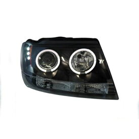 ヘッド ランプ ヘッドライト ケース 適用: ジープ/JEEP グランド チェロキー/CHEROKEE ヘッドライト 1994-2004 ヘッドライト DRL レンズ ダブル ビーム 4300K〜6000K AL-OO-8320 AL Car light