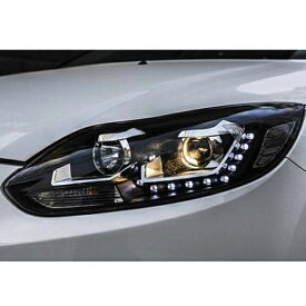 LED ヘッドライト 適用: フォーカス 2012 2013 2014 二焦点 レンズ H7 キセノン ヘッド ランプ フォーカス LED ライト DRL LED バルブ イン ロー ビーム AL-OO-8342 AL Car light