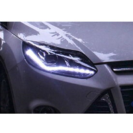 ヘッド ランプ 適用: フォード/FORD フォーカス 3 ヘッドライト 2012 2013 2014 LED ヘッドライト アセンブリ バイキセノン レンズ ダブル ビーム HID ロー ビームバルブなし AL-OO-8346 AL Car light