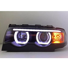 適用: BMW E38 ヘッドライト 1998-2002 E38 LED ヘッドライト DRL バイキセノン レンズ ハイ ロー ビーム パーキング HID フォグランプ ロー ビームバルブなし AL-OO-8509 AL Car light
