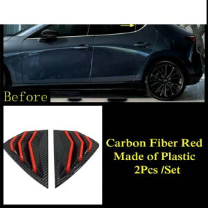 ���A �E�C���h�E ���[�o�[ �X�|�C���[ �p�l�� ���� �ʋC�� �J�o�[ �g���� �K�p: MAZDA3 �Z�_�� 2019-2022 �v���X�`�b�N �G�N�X�e���A D �n�b�`�o�b�N�EE �n�b�`�o�b�N AL-PP-0287 AL Exterior parts for cars